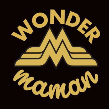 T-shirt fete des meres wonder maman 2