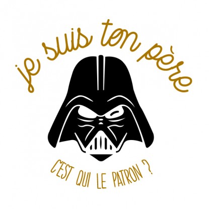 Tee shirt Anakin Skywalker Je suis ton père 2