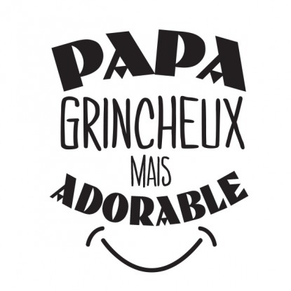 Tee shirt rigolo fete des peres papa grincheux 2