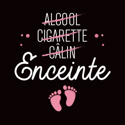 Tee shirt femme enceinte humour pas cher 2