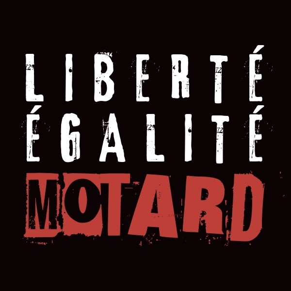 T shirts bikers vintage Liberté Egalité Motard T shirts bikers vintage Liberté Egalité Motard