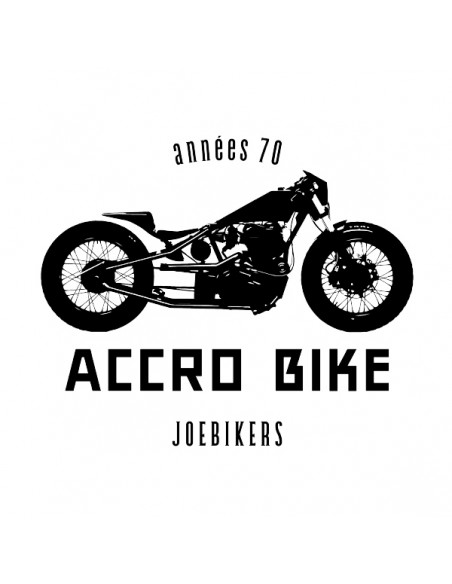 T-shirt moto vintage accro bike