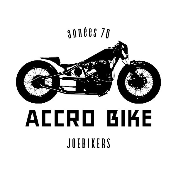 T-shirt moto vintage accro bike T-shirt moto vintage accro bike