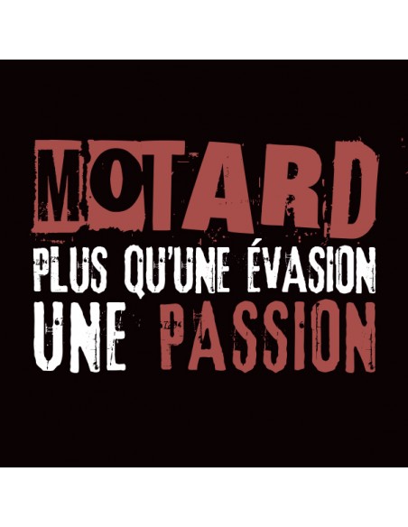 T-shirts moto homme motard plus qu'une passion