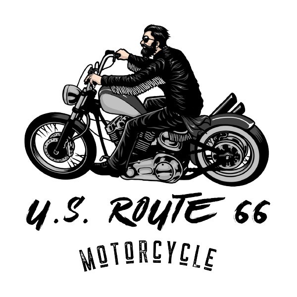 T shirt motard us route 66 T shirt motard us route 66