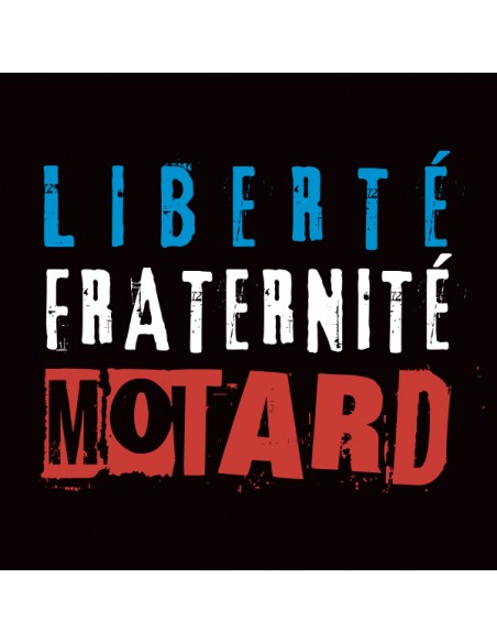 T-shirts bikers vintage Liberté Fraternité