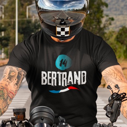 t shirt moto personnalisé