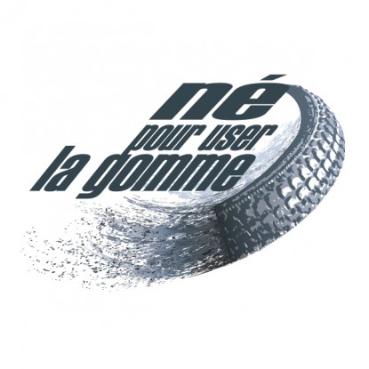 T-shirt motard né pour user la gomme 2