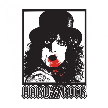 Tshirt kiss vintage portrait Paul Stanley 2