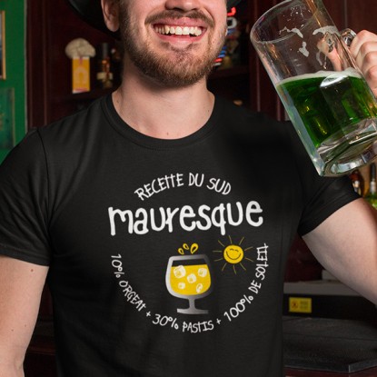 T shirt humour apero mauresque 2