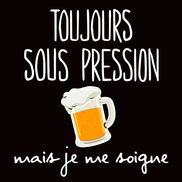 Maillot Les Apéros rugby porté n°3 La pression c'est dans le