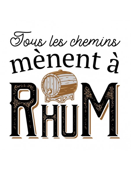 T shirts humour rhum