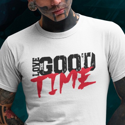 Tee shirt american vintage love the good time 2