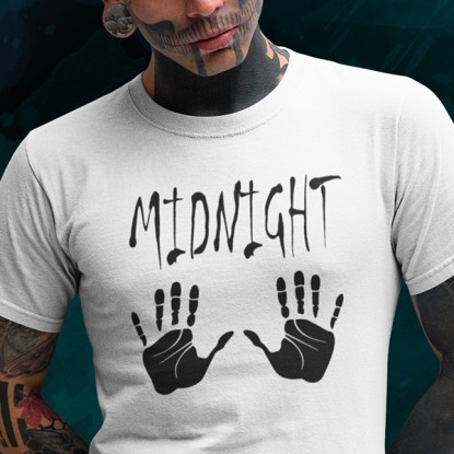 Tee shirt humour noir Midnight 2