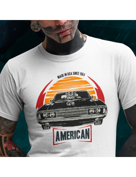 T shirt vintage auto american