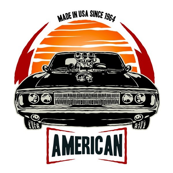 T-shirt Homme Muscle Car - Fruit Of The Loom - Taille M - Blanc - NEUF Avec étiquettes