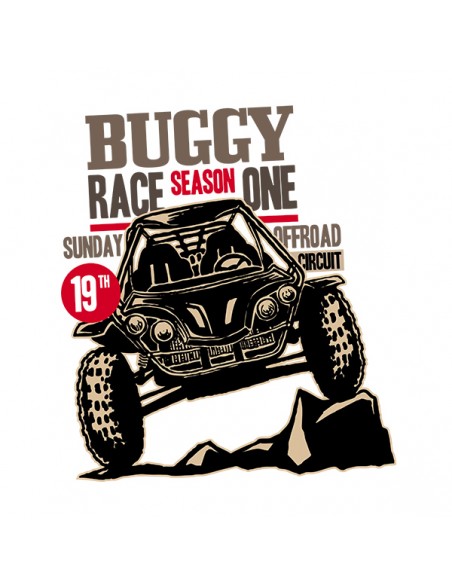 Tee-shirt course buggy