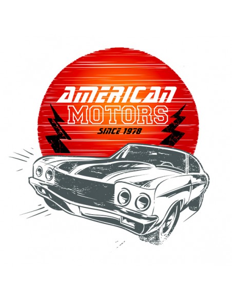 T-shirt auto vintage american motors