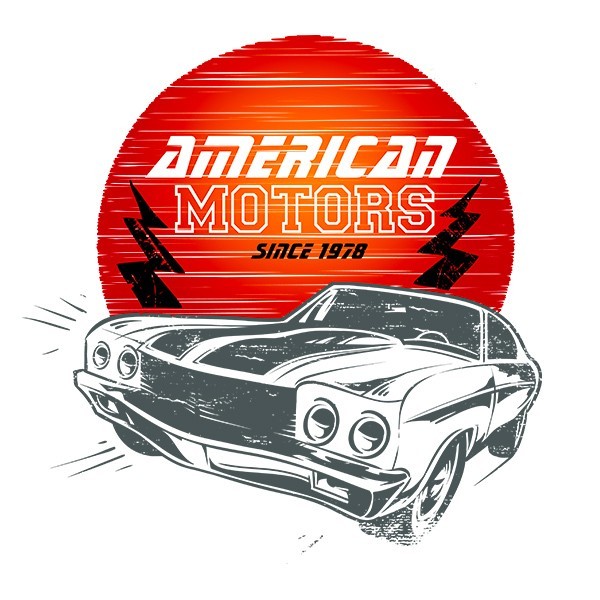 T-shirt auto vintage american motors T-shirt auto vintage american motors