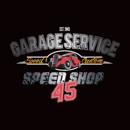 Tee shirt homme automobile vintage 2