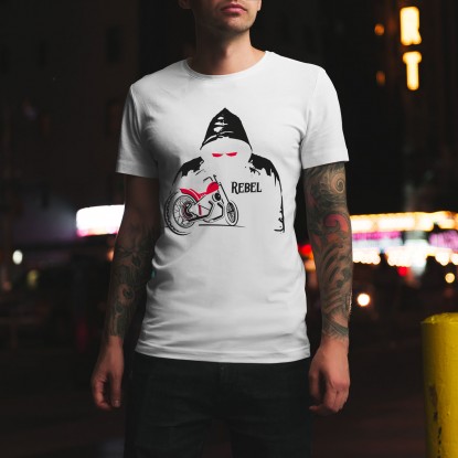 Tee shirt moto Rebel 2