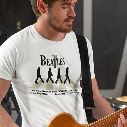 T shirt rock vintage The Beatles 2