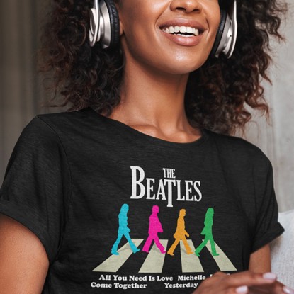 T shirt rock vintage The Beatles
