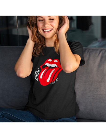 Tee shirt vintage rock Rolling Stones Angie
