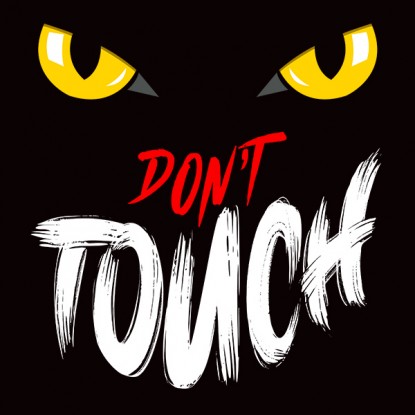 Tee shirt american vintage dont touch 2