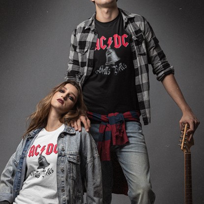 Tee shirt vintage acdc