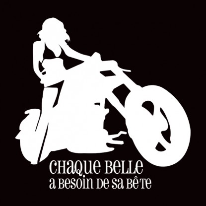 T-shirt humour motarde 2