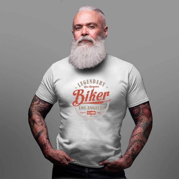 T-shirts moto Legendary biker