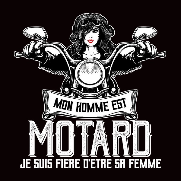 Tee-Shirt Femme - Logo Motard