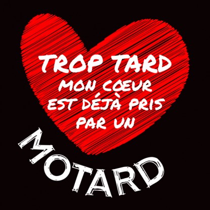 T shirt moto femme pour motarde amoureuse 2