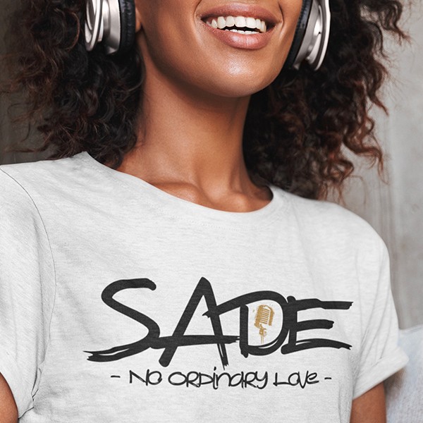 T-shirt groupe soul jazz Sade