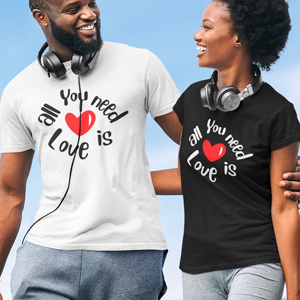 T-shirt musique all you need is love