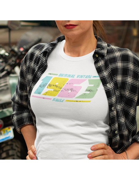 Tee shirt femme personnalisé moto