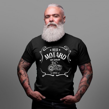 VIEUX MOTARD QUE JAMAIS