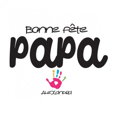 T shirt fete des peres personnalisé prénoms 2