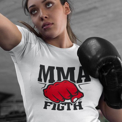 T shirt MMA Fight