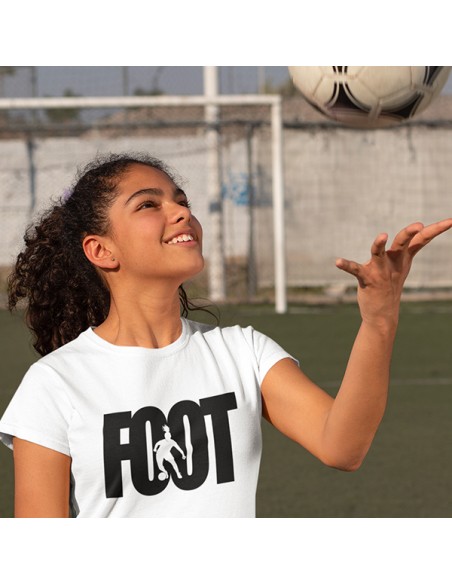 T-shirt foot féminin