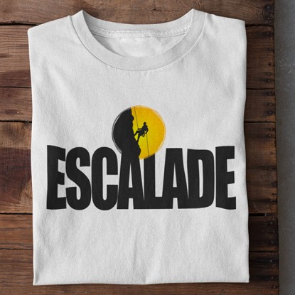 T-shirt escalade humour