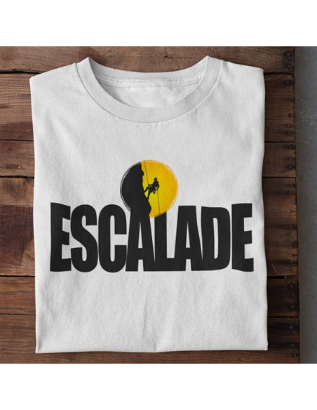 T-shirt escalade humour