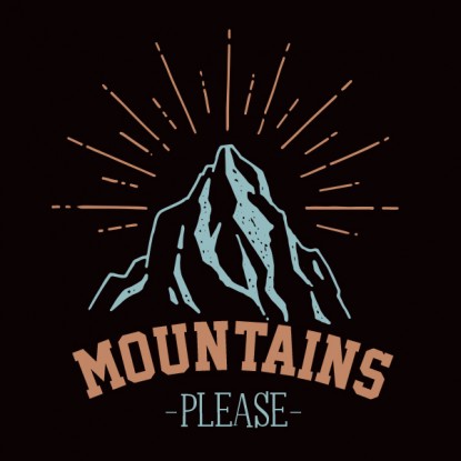 Tee shirt montagne humour 2