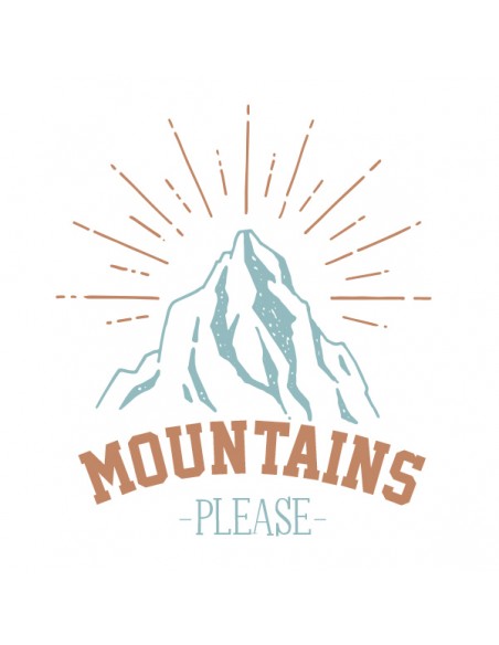 T-shirt montagne humour