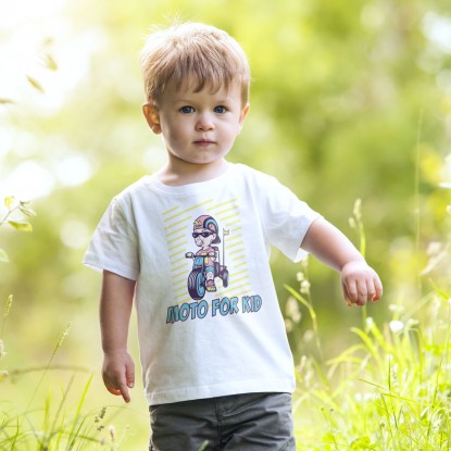T shirts enfants avec moto