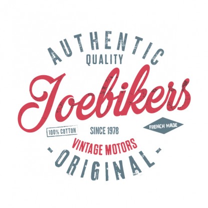 T shirt biker vintage signé Joebikers 2