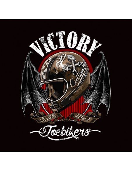 T-shirt moto vintage Joebikers Victory
