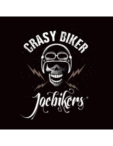 T shirt moto Joebikers Crasy biker