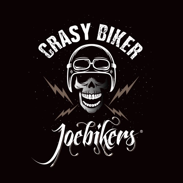 T shirt moto Joebikers Crasy biker T shirt moto Joebikers Crasy biker